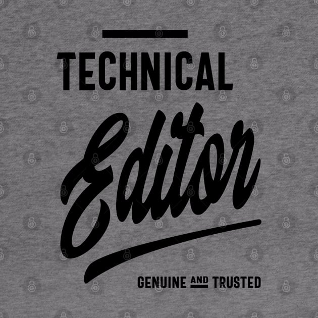 Technical Editor Gift Funny Job Title Profession Birthday Idea by cidolopez